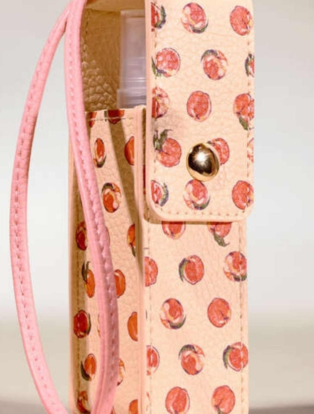 VERA BRADLEY Pink Peach Blossom Hand Spray with Peach Print Case - Picture 4 of 10